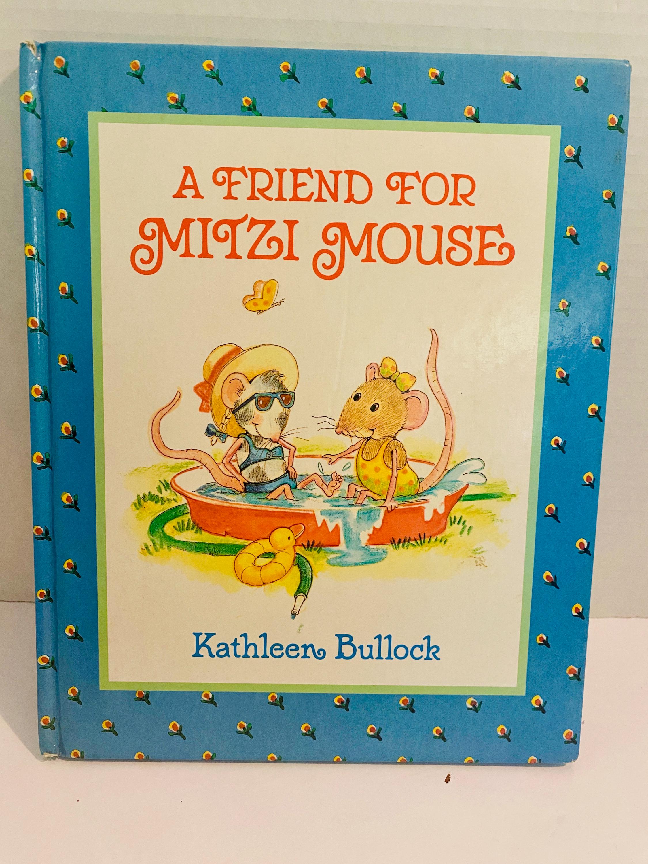 Mitzi Mouse Book 1990 Children's Classic Book Hard to Find