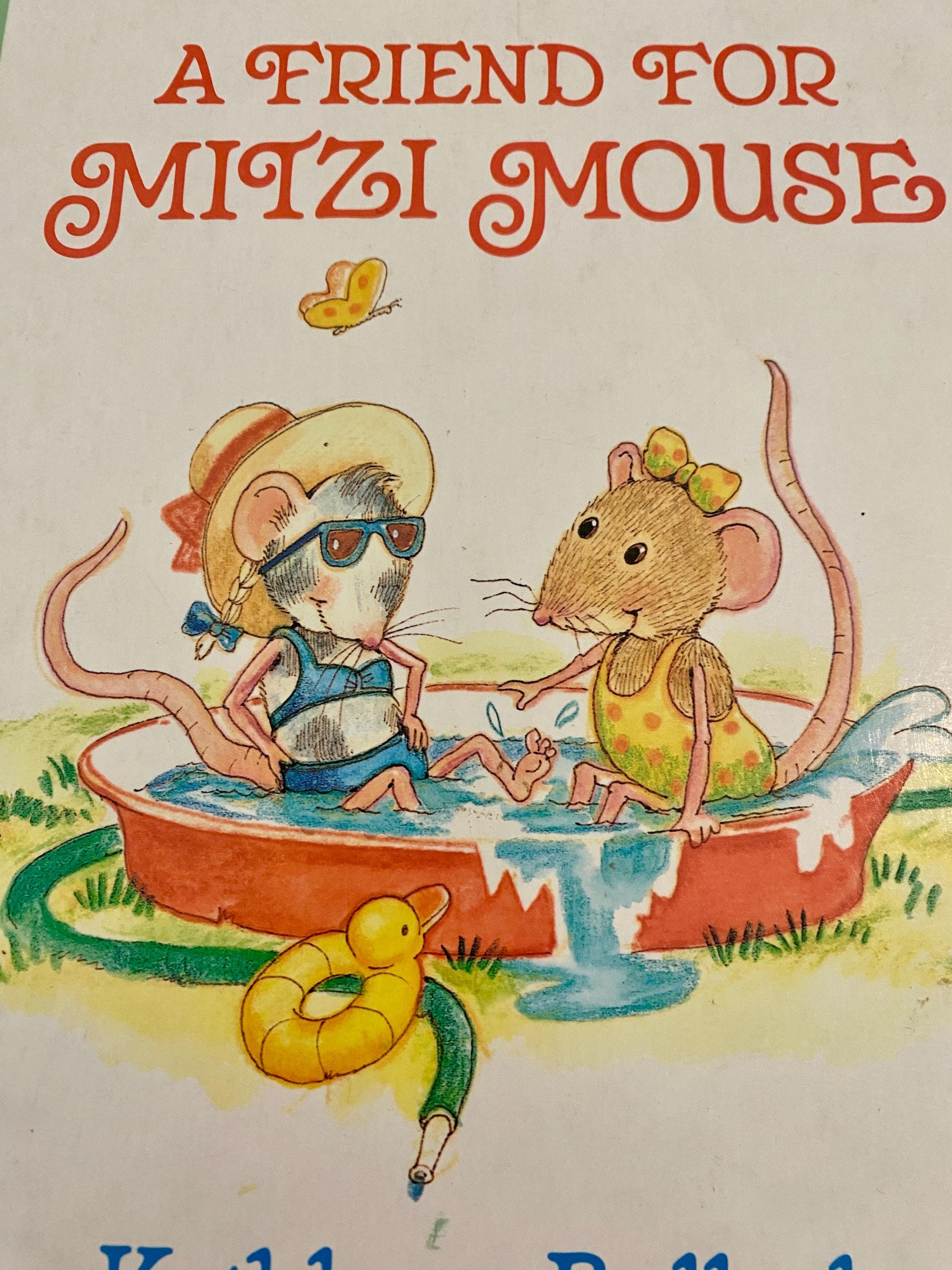 Mitzi Mouse Book 1990 Children's Classic Book Hard to Find