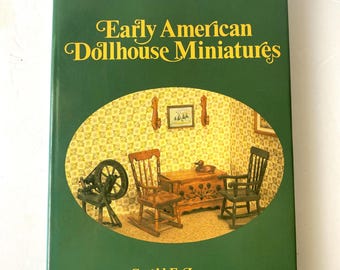 Dollhouse miniatures instructions for making furniture dollhouse collector hardcover w dust cover