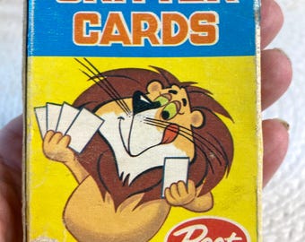 Vintage post cereal critter cards 1964 crispy critters cereal mail in toy all there