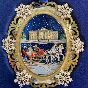 White house Christmas ornament the White House historical  association