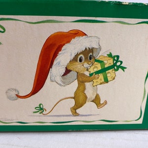 Vintage Kennzeichen reiche Rudish Weihnachtskarten in der ursprünglichen Box 22 Karten unbenutzt