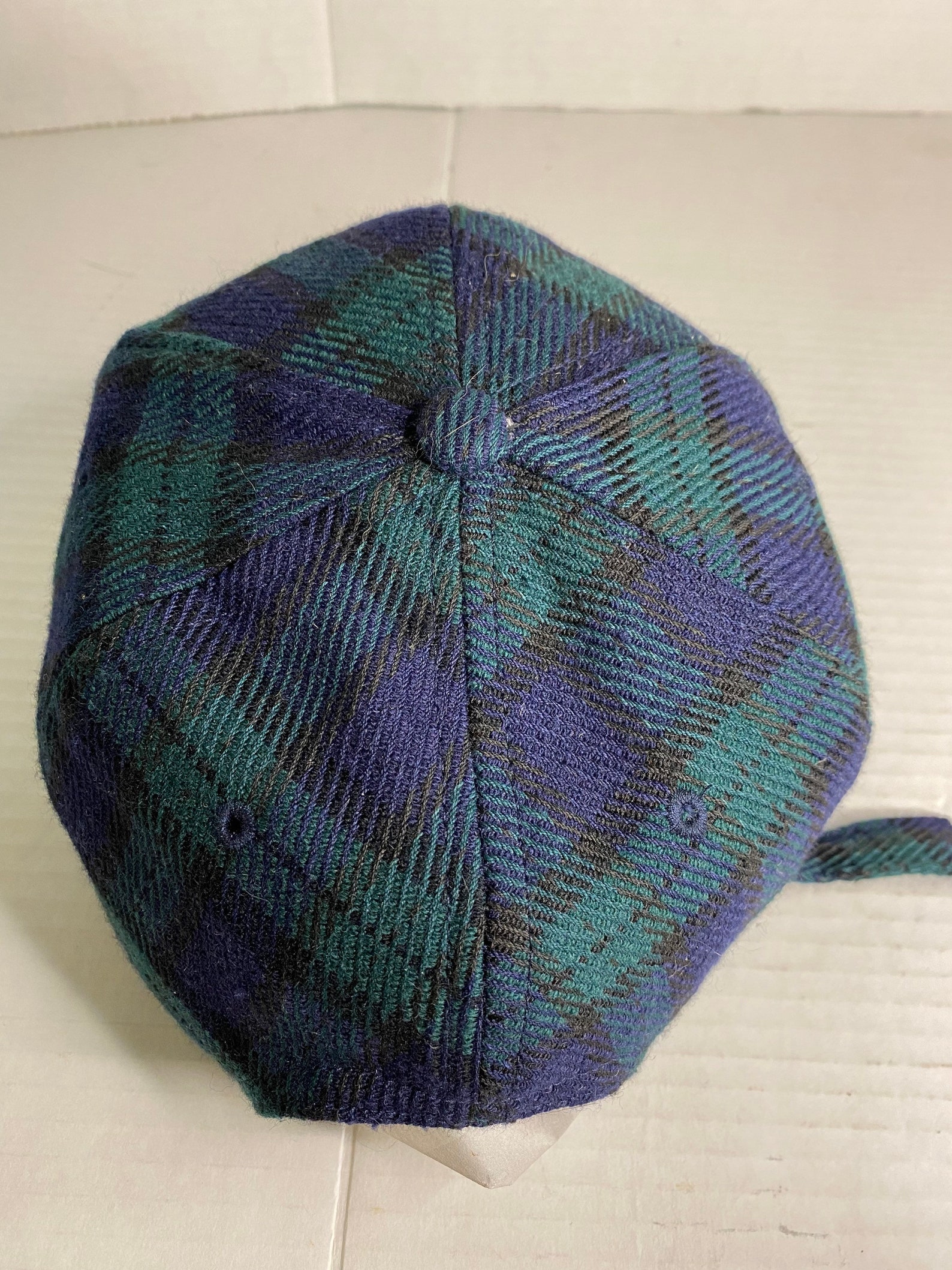 St Andrews Golf Cap Hat Tartan Plaid / Scottish tartan hat / Etsy