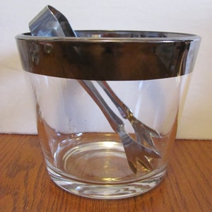 Dorothy Thorpe Style Silver Rimmed Glasses Ice Bucket Bild 4