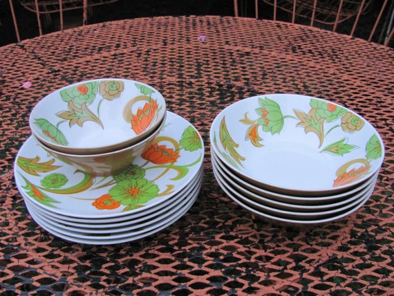mikasa salad plates