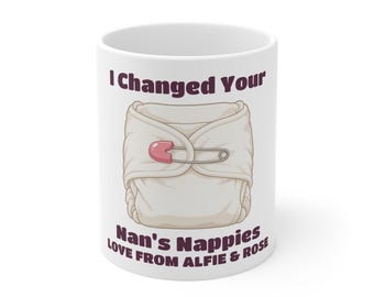 Great Nan Mug, Funny Personalised Birthday Gift