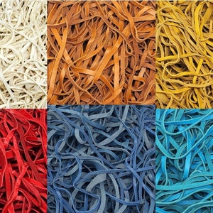 Hertenleer kantresten groot assortiment