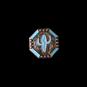 Concho a vite 3/4" Turq-actus