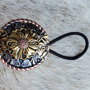 Llano Floral Ponytail Holder