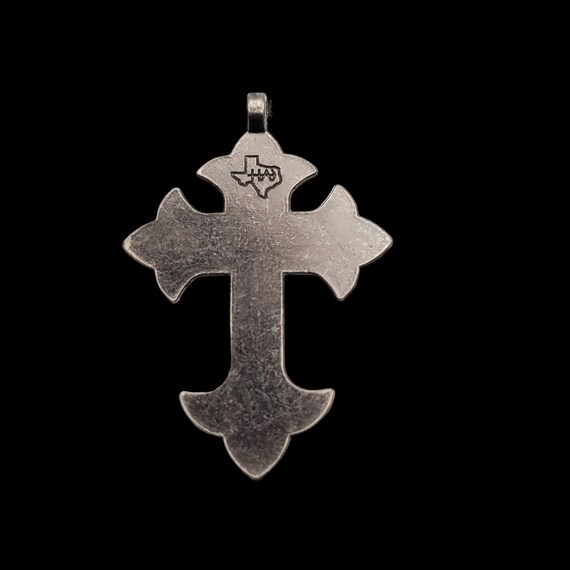 2-5/16インチ x 1-3/4インチ スモールクロスペンダント ACP/レッド