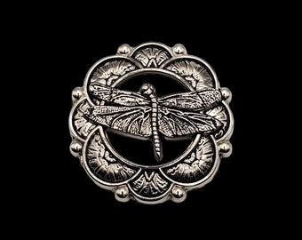 1-1/2" Dragonfly NP Screwback Concho
