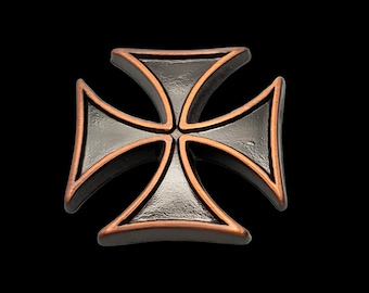 1" Maltese Cross ORC Screw-back Concho