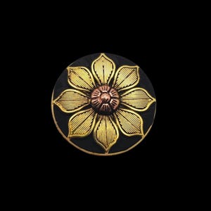 1-1/4&quot; Flagstaff Flower Screwback Concho