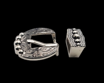 Hebilla y trabilla Stock Show de 3/4" NP