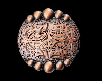 Concho de rosca de exhibición de 1-1/2" - Cobre