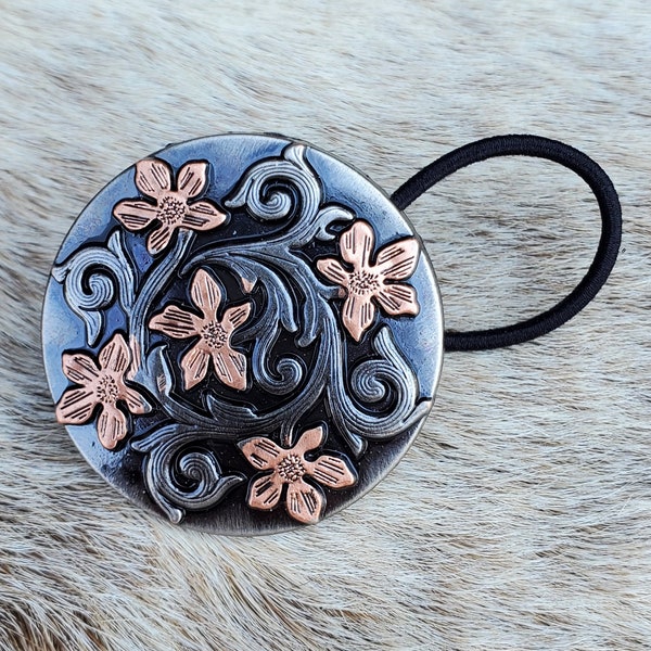 Wildflower Ponytail Holder