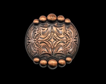 Concho de rosca de 1-1/4" Stock Show - Cobre