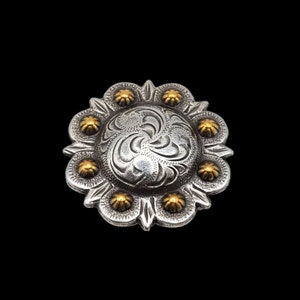 1-1/2&quot; Berry Concho HRSPGP Screw-back Concho