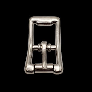 1/2" Mittelsteg Rollschnalle Nickel