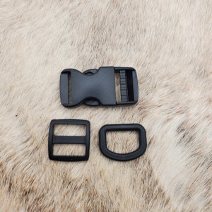 Side Release Plastic Buckle 1&quot; and parts
