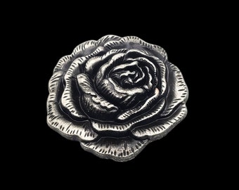 2,5 cm 3-D Rose AEP Concho