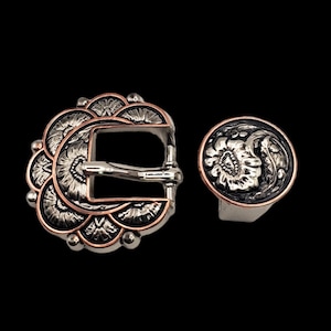 3/4" Ransom Rose Buckle/Halter AP/PE