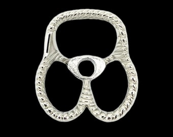 Concho wild rag/scarf slide adapter NP