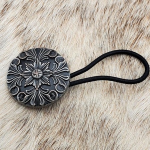 Baroque Floral ANP Ponytail Holder