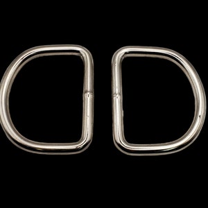2 1/2&quot; D-Rings Pack of 2