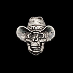 1-1/4&quot; TexHAs Tex Skull HRSP Screwback Concho