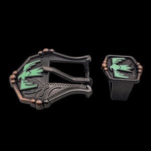 3/4" Aqua Thunderbird ANP/ACP Buckle and Keeper