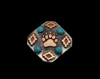Copper Paw Concho Small
