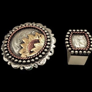 3/4" Flor de Sol Schnalle/Halter