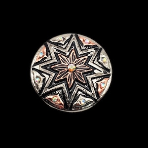 1-1/2&quot; Angel Fire Screw-back Concho