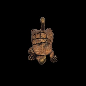 Bronze African Turtle Charm
