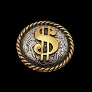 1-1/2&quot; Dollar Sign Screw-back Concho