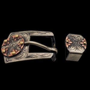 3/4 "Blümter Stern Schnalle/Halter