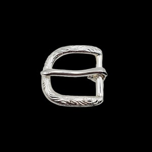 1" Ferse Bar Schnalle Sterling Plate, Hundehalsbandschnalle, Gebrauchsschnalle