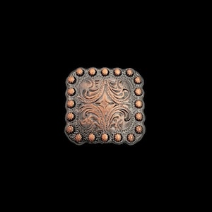 1" Square Berry HRCP Screwback Concho