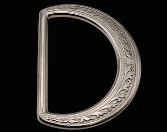 2 3/4" Saddle D-Ring Stainless Steel, Horse Shoe Brand