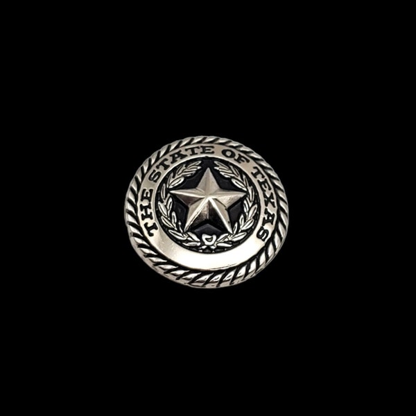 1" Texas State Seal Nic Concho