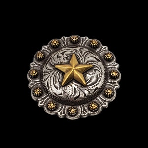 1-3/4&quot; Starberry II Concho HRSPGP Screw-back Concho