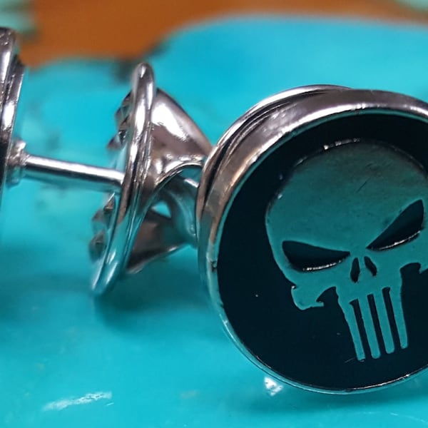 Skull Lapel Pin Etsy