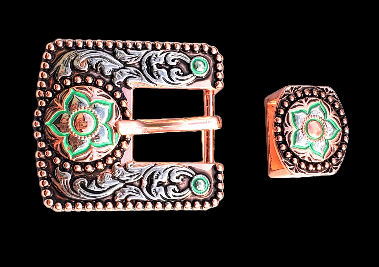 San Antone 3/4 Buckle and Keeper Etsy