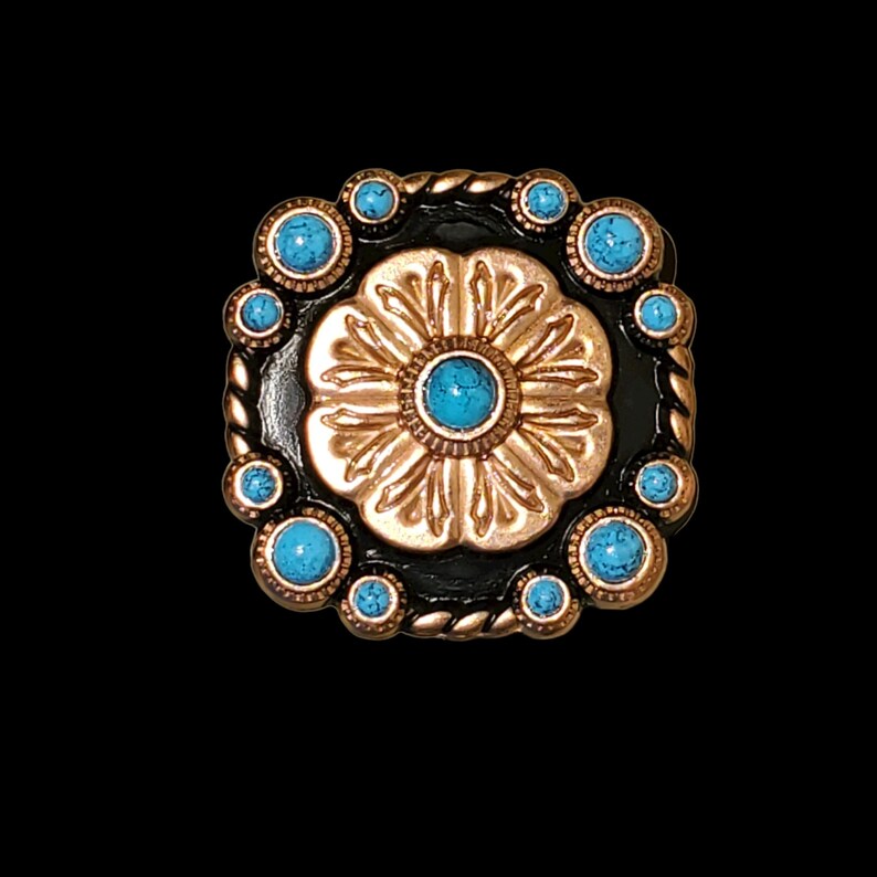 Las Cruces Conchos Saddle Set Etsy