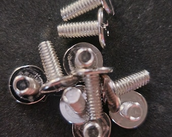 Metric concho screws