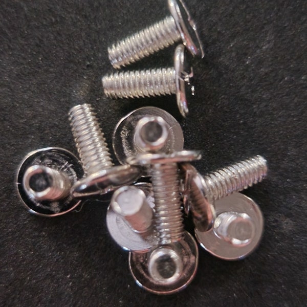 Metric concho screws