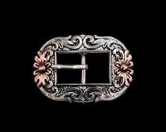 3/4 &quot;&quot;Blume 2-Ton-Wallet Schnalle.&quot;