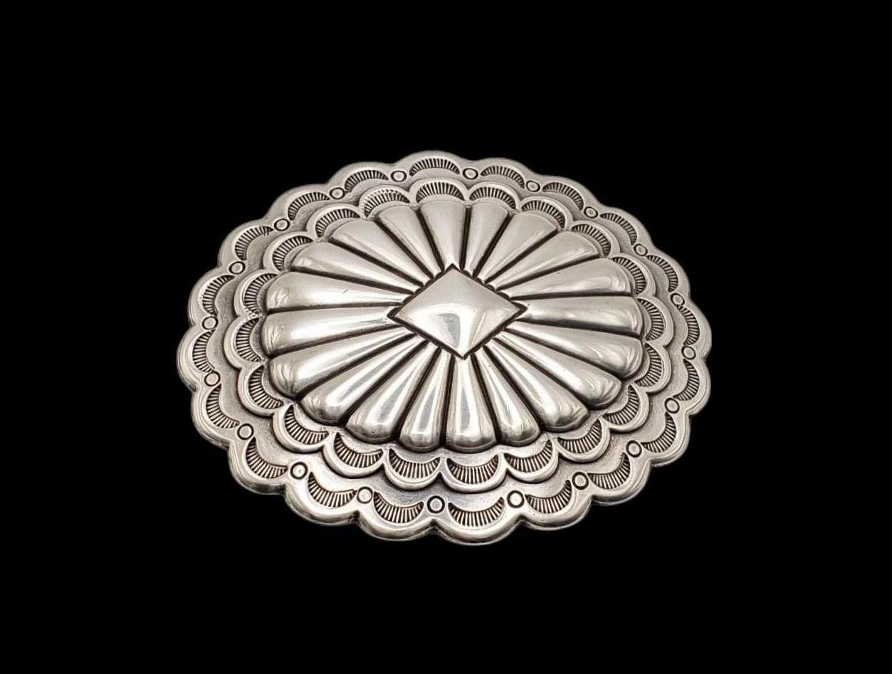 #1584 Santa Fe Sunset Concho Belt Plata de Santa Fe Jewelry main image 2