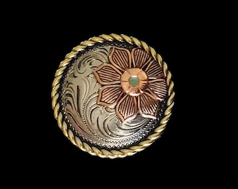 1 3/4" Trójkolorowa muszla śrubowa